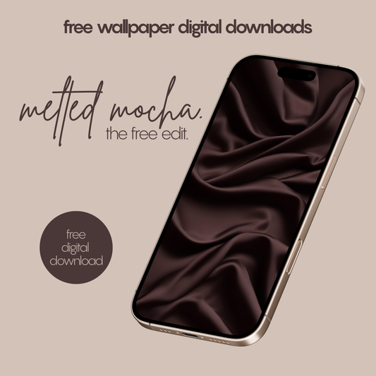 melted mocha.