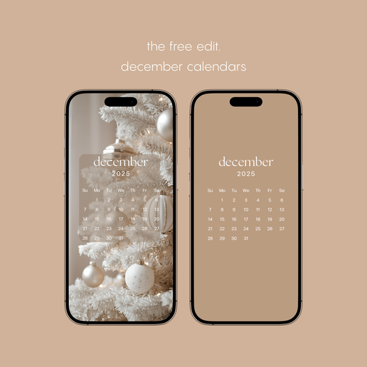 december calendar phone bundle