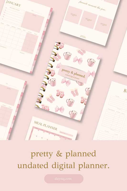 Pretty & Planned Digital Planner