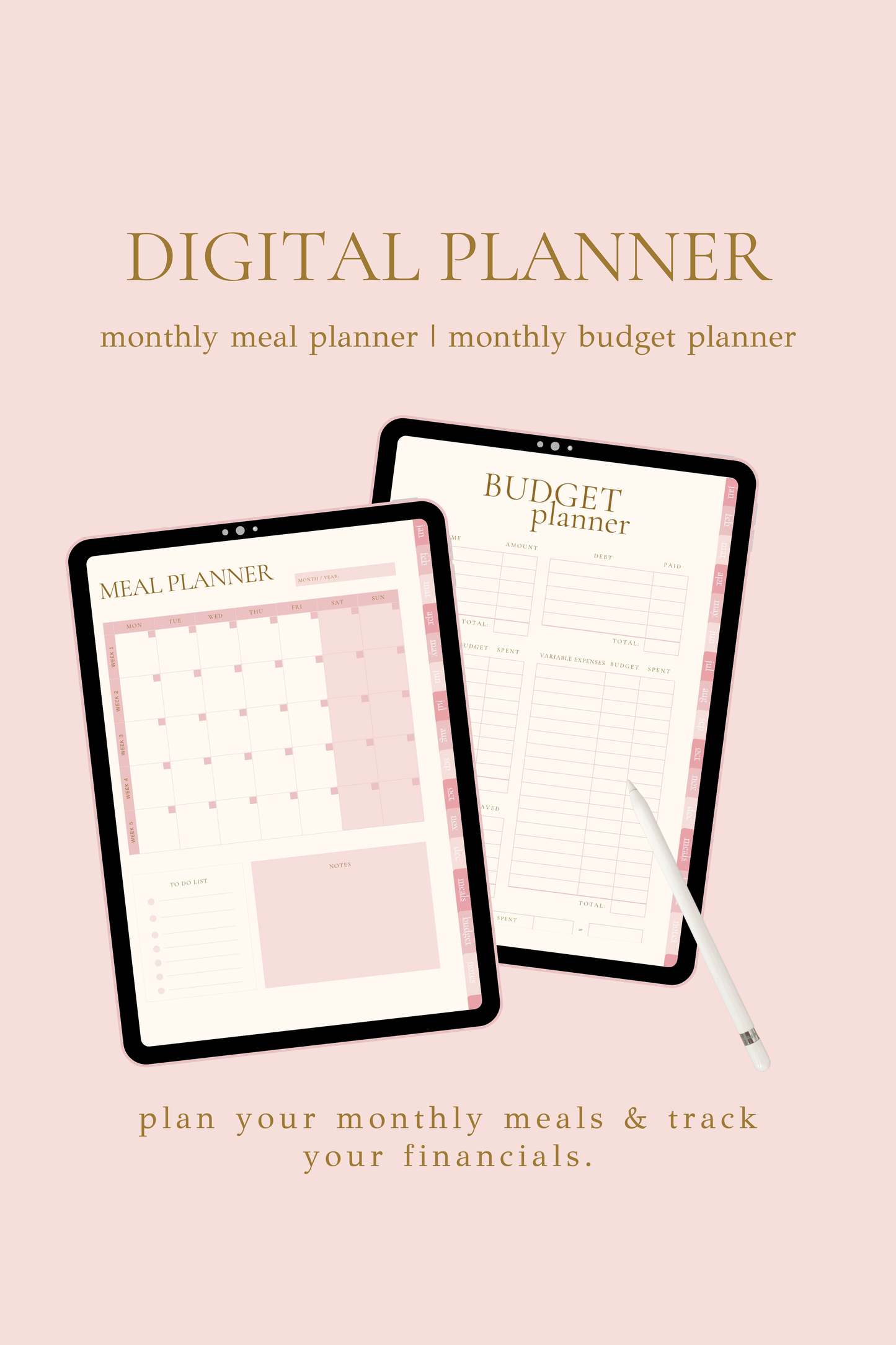 Pretty & Planned Digital Planner